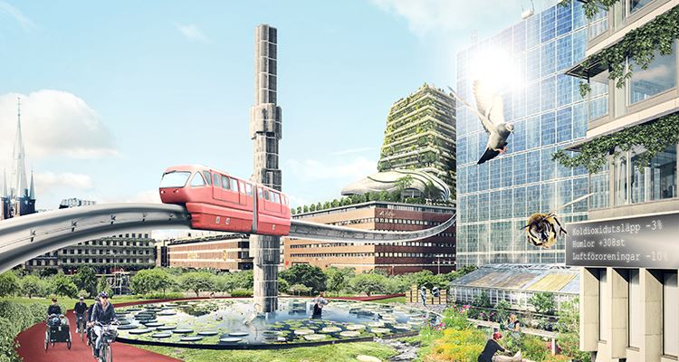 en framtidsversion av sergels torg